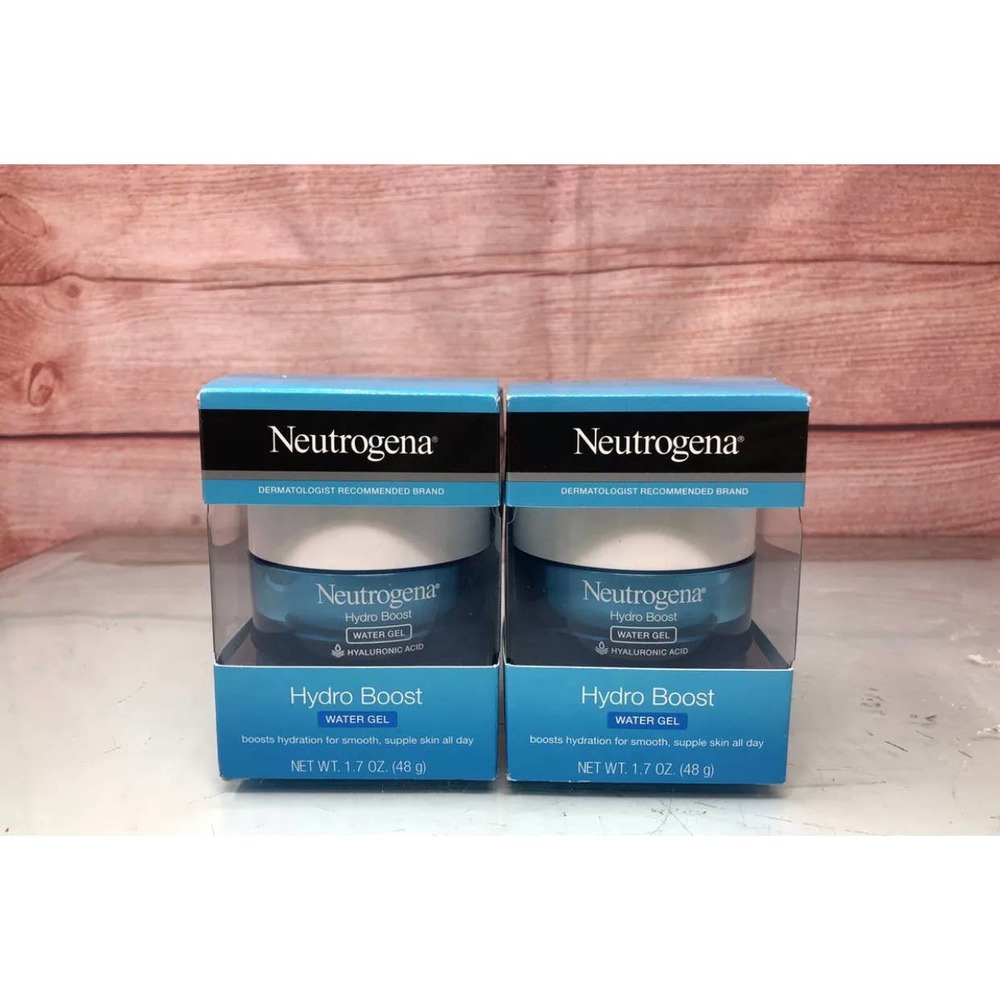 Neutrogena Hydro Boost Water Gel Face Moisturizer with Hyaluronic Acid 2 Pack